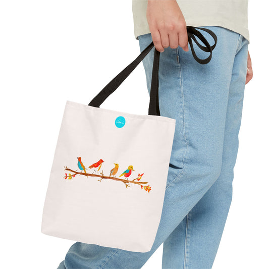 Birds on a Branch Tote Bag