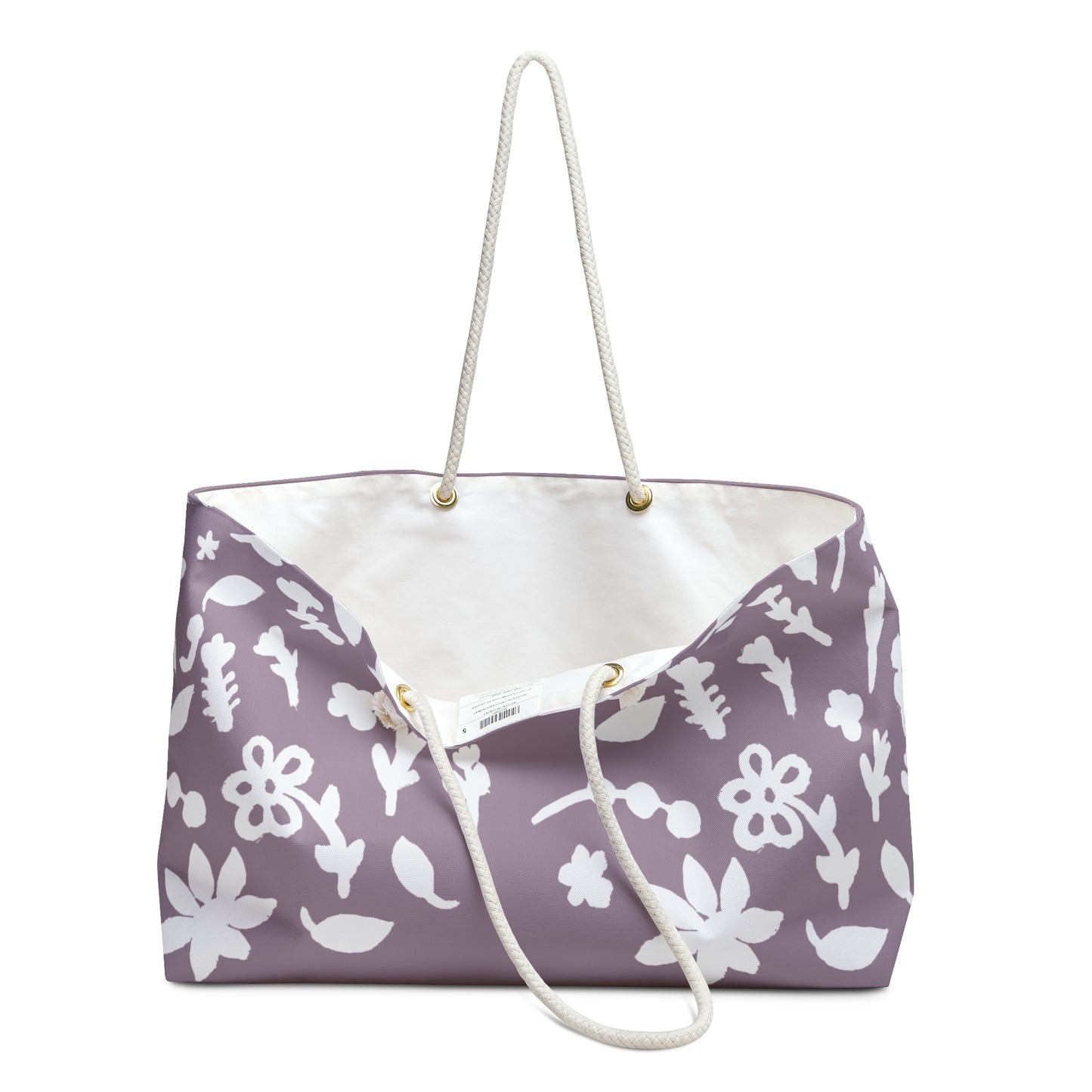 Dusty Lavender Fall Foliage Weekender Bag