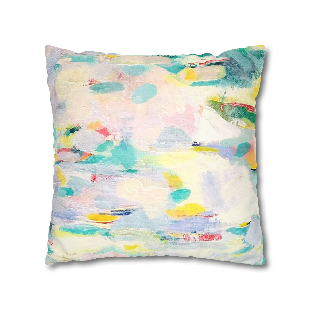 Abstract Suede Square Pillowcase
