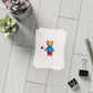 Bear with a Rose Postcard Bundles with Envelopes