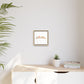 Birds on a Branch Gallery Canvas Print with Frame