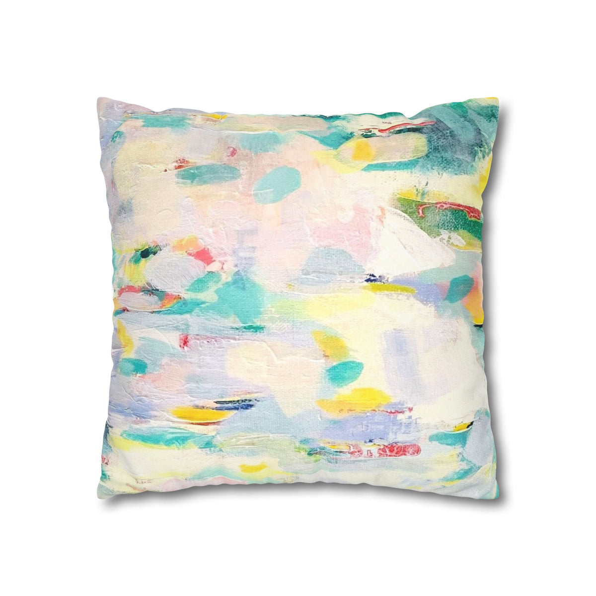 Abstract Suede Square Pillowcase