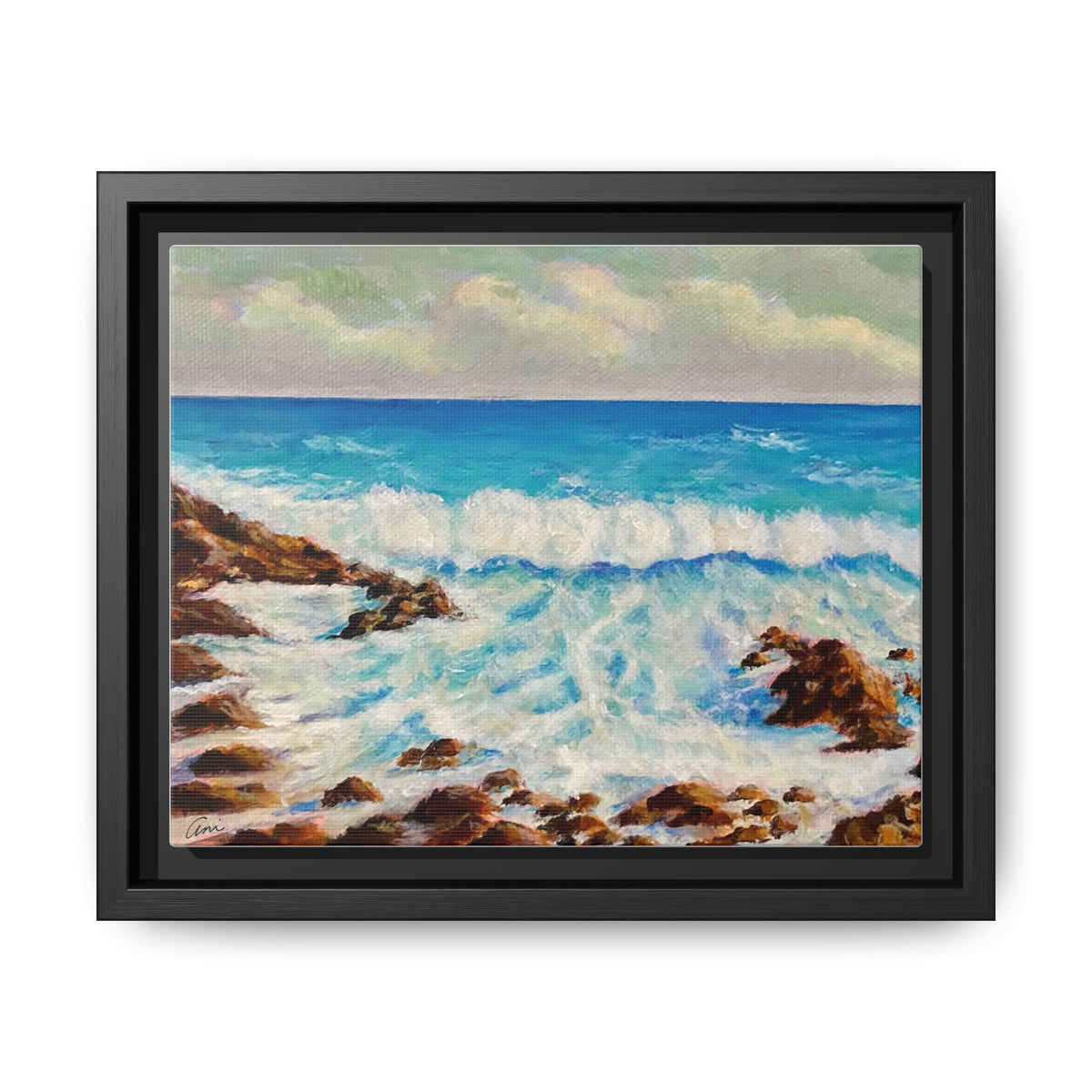 Serenity Canvas Print with Frame