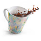 Abstract Latte Mug
