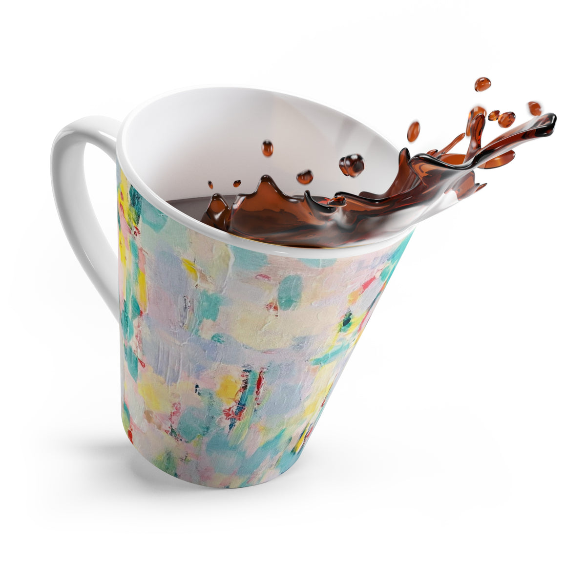 Abstract Latte Mug