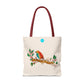 Bright Bird on a Branch Tote Bag