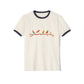 Birds on a Branch Unisex Cotton Ringer T-Shirt