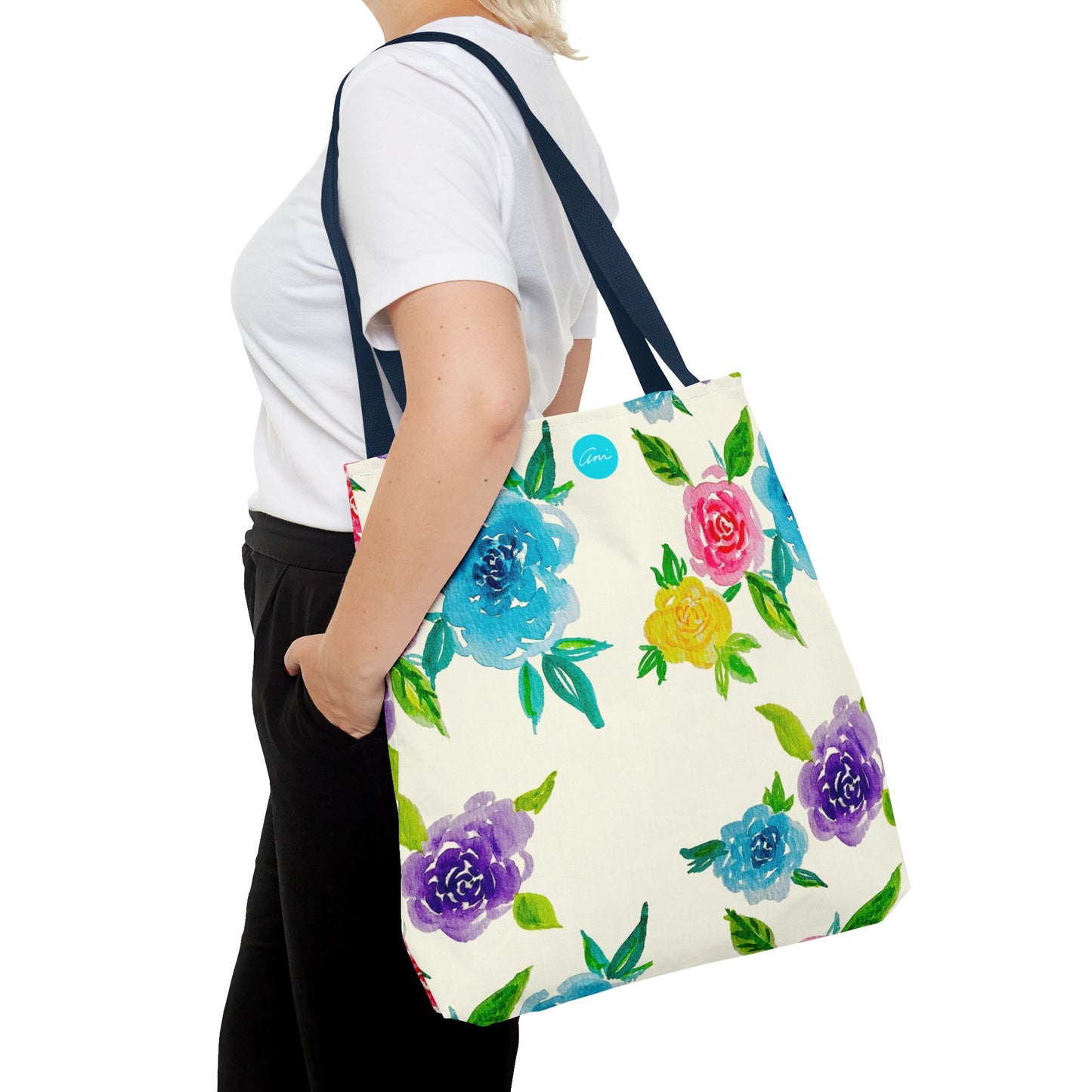 Spring Roses Ivory Tote Bag