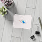 Blue Singing Bird Postcard Bundles with Envelopes