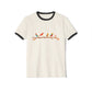 Birds on a Branch Unisex Cotton Ringer T-Shirt