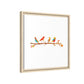 Birds on a Branch Gallery Canvas Print with Frame