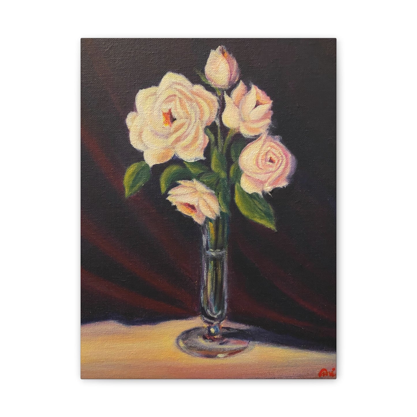 Five Roses Canvas Print