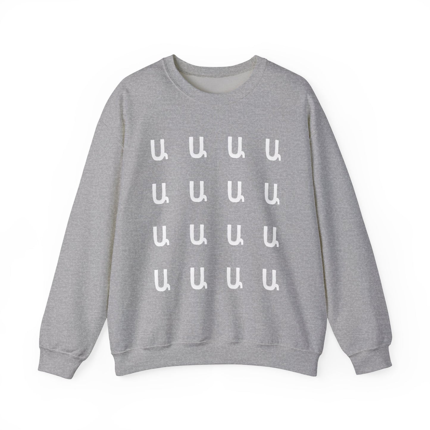 Custom Armenian Letters Unisex Sweatshirt Neutral Colors