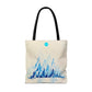 Winter Horizon Cream Tote Bag