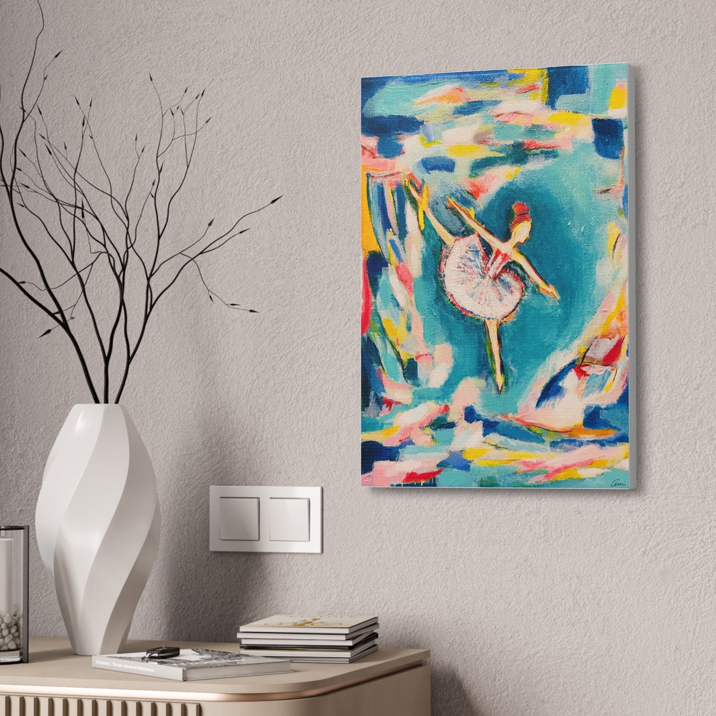 Ballerina Canvas Print