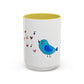 Singing Bird Accent Mug