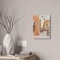 The One at the Coffee Shop Stretched Canvas Print
