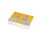 Two Llamas Yellow Postcard Bundles with Envelopes
