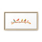 Birds on a Branch Gallery Canvas Print with Frame