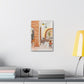 The One at the Coffee Shop Stretched Canvas Print