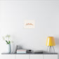 Birds on a Branch Matte Canvas Print