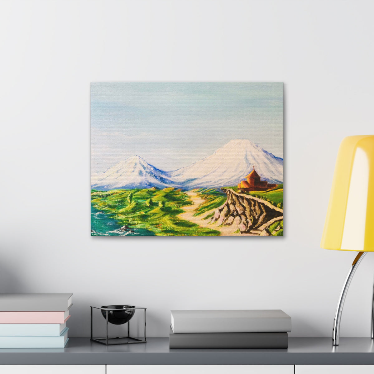 Mount Ararat Stretched Canvas