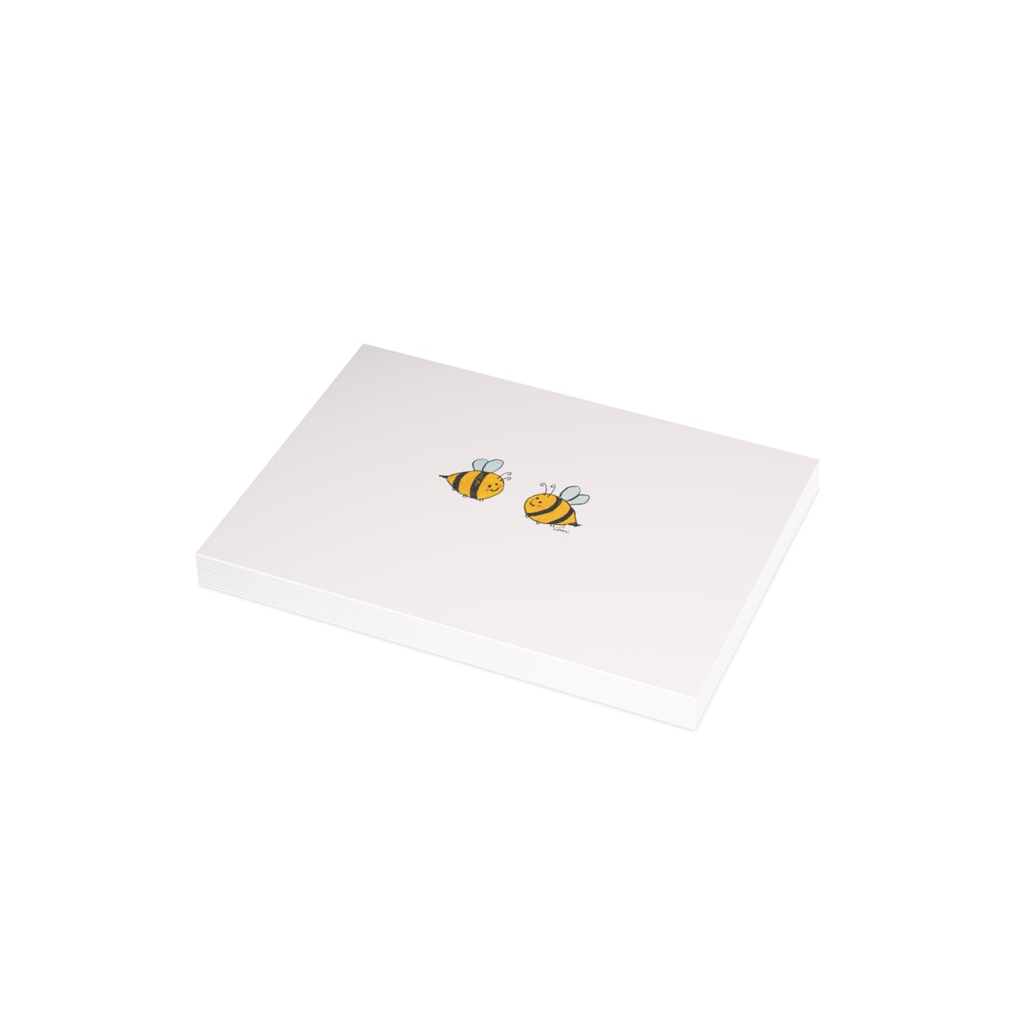 Two Honeybees Postcard Bundles with Envelopes