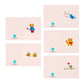5-Pack Variety Greeting Cards with Envelopes