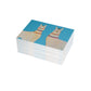 Two Llamas Turquoise Postcard Bundles with Envelopes