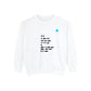I Love You Morse Code Unisex Sweatshirt