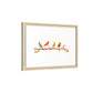 Birds on a Branch Gallery Canvas Print with Frame