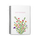 Spring Bouquet Journal - Ruled Line