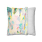 Abstract Suede Square Pillowcase