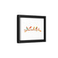 Birds on a Branch Gallery Canvas Print with Frame