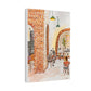 The One at the Coffee Shop Stretched Canvas Print