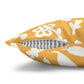 Bumblebee Fall Foliage Faux Suede Square Pillowcase