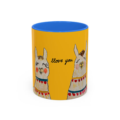 Llove You Accent Mugs