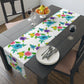 Spring Roses Table Runner (Cotton, Polyester)