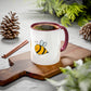 Two Honeybees Accent Mug