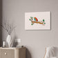 Bright Bird on a Branch Canvas Print
