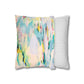 Abstract Suede Square Pillowcase