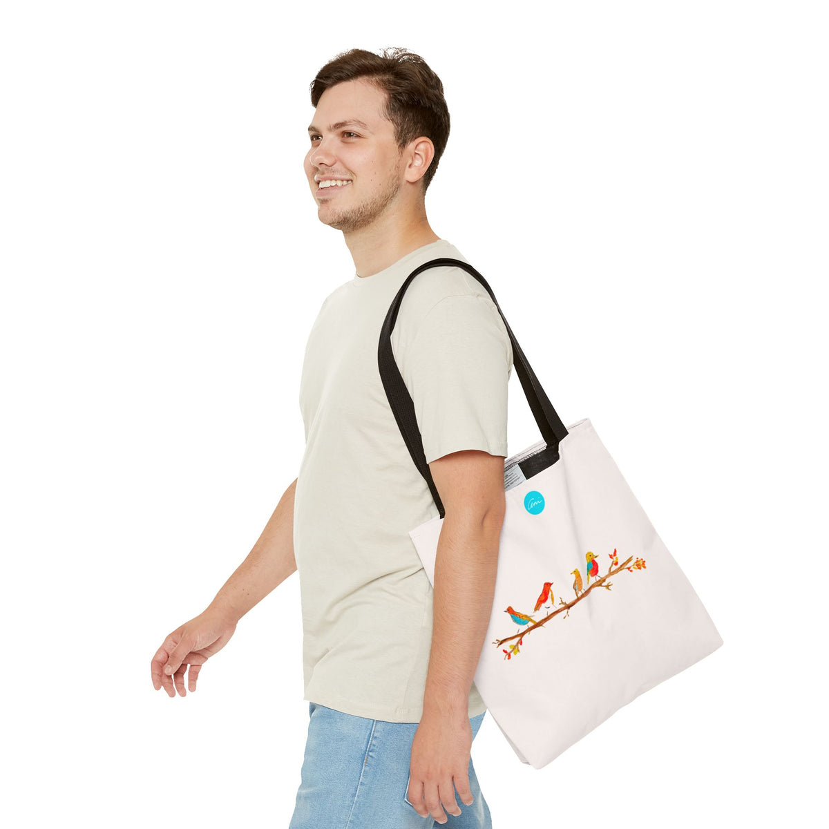Birds on a Branch Tote Bag