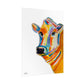 Colorful Cow Rolled Poster
