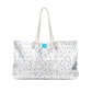 Armenian Alphabet Weekender Bag
