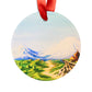 Mount Ararat Acrylic Ornament with Ribbon