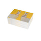 Two Llamas Yellow Postcard Bundles with Envelopes