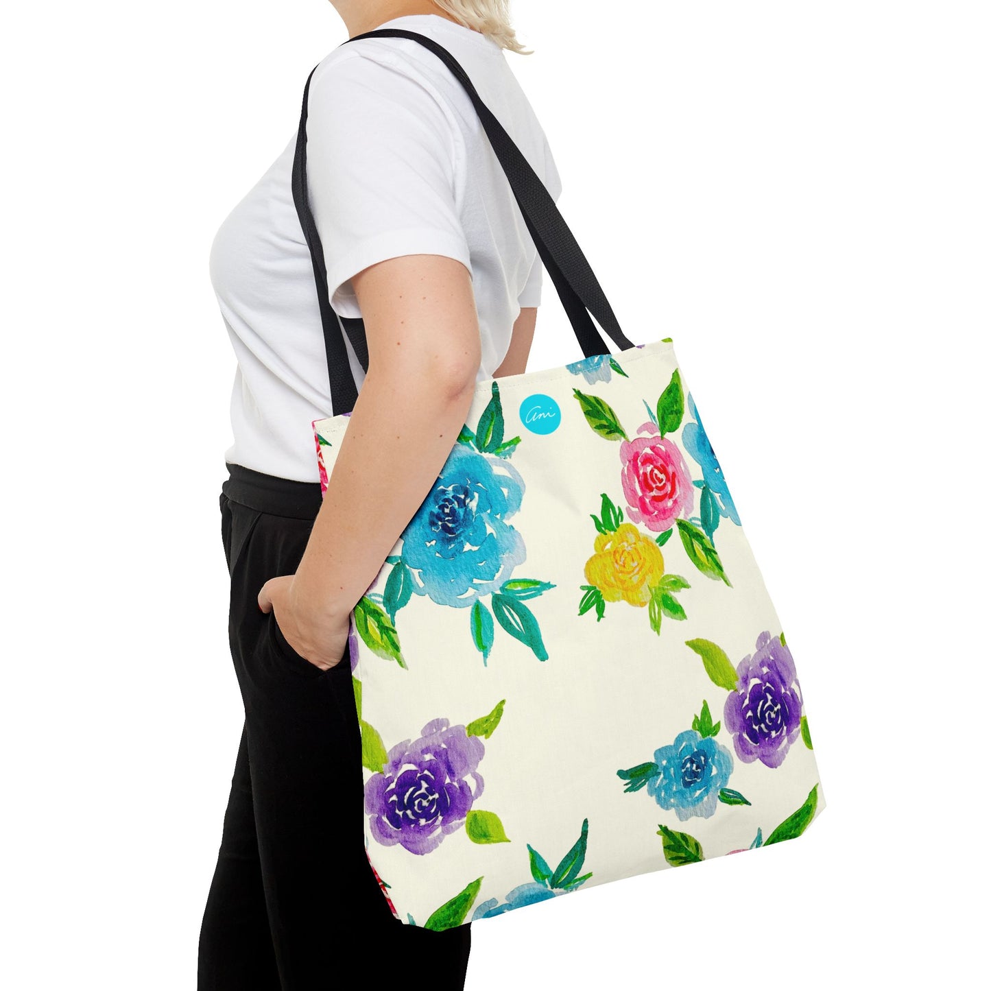 Spring Roses Ivory Tote Bag