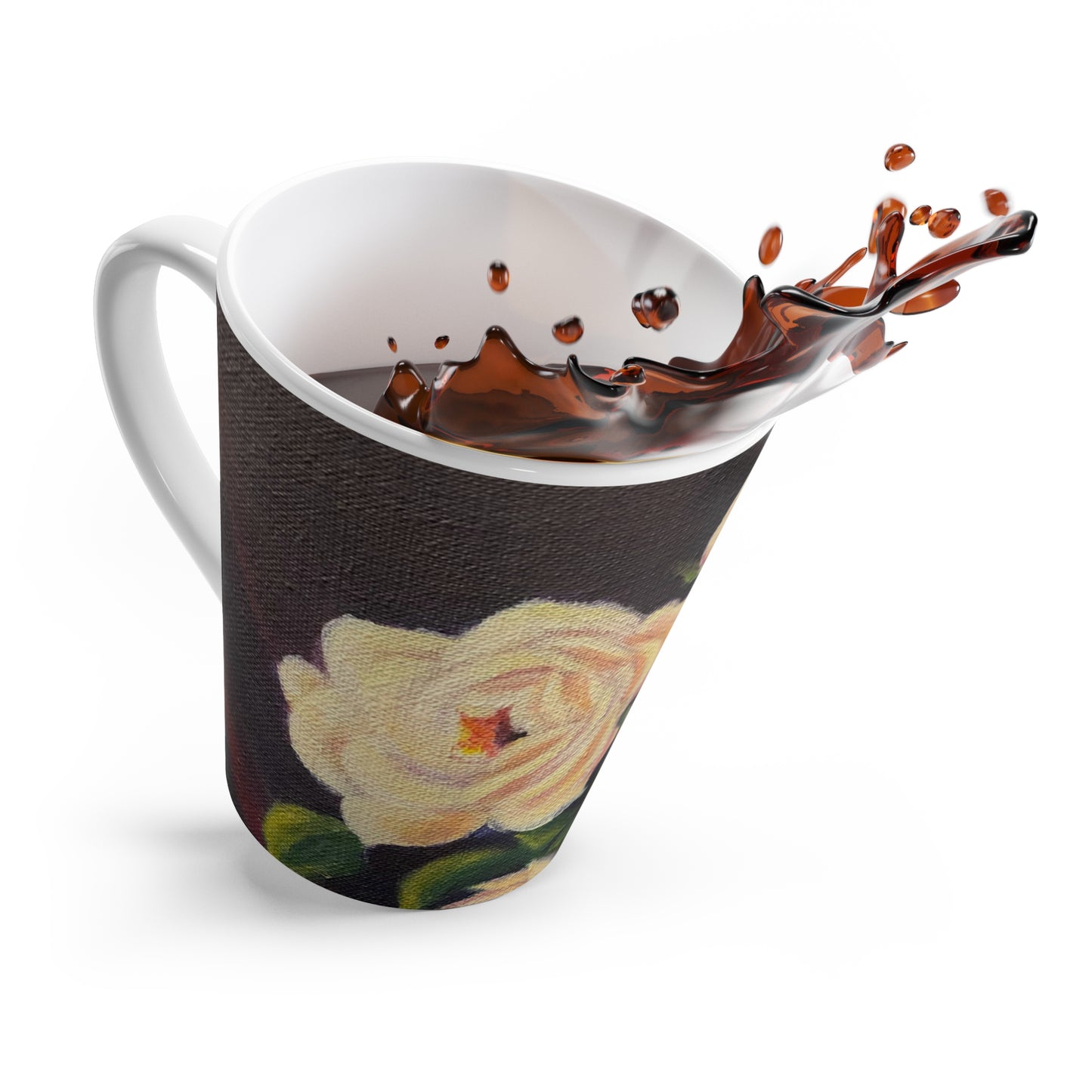 Five Roses Latte Mug