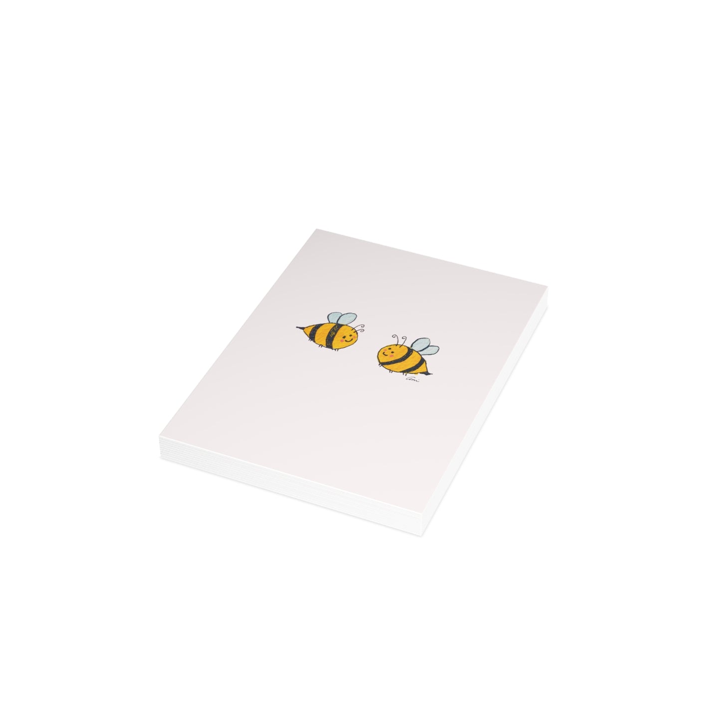 Two Honeybees Postcard Bundles with Envelopes