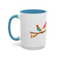 Birds on a Branch Accent Coffee Mug